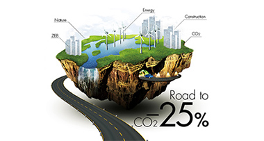 CO2 25% 削減への道のり